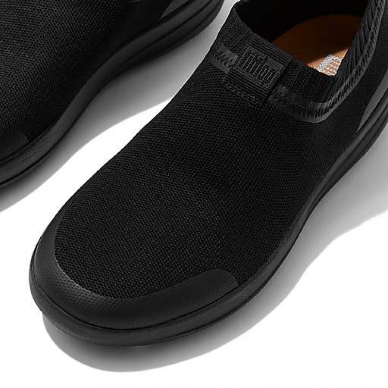 Black FitFlop ÜBERKNIT Slip-On Women's Sneakers | DW0391657