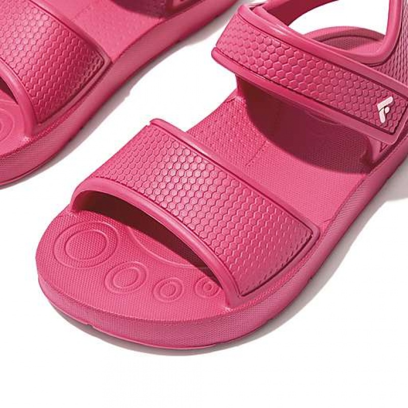 Lemon FitFlop IQUSHION Ergonomic Back-Strap Kids' Sandals | YT9815473