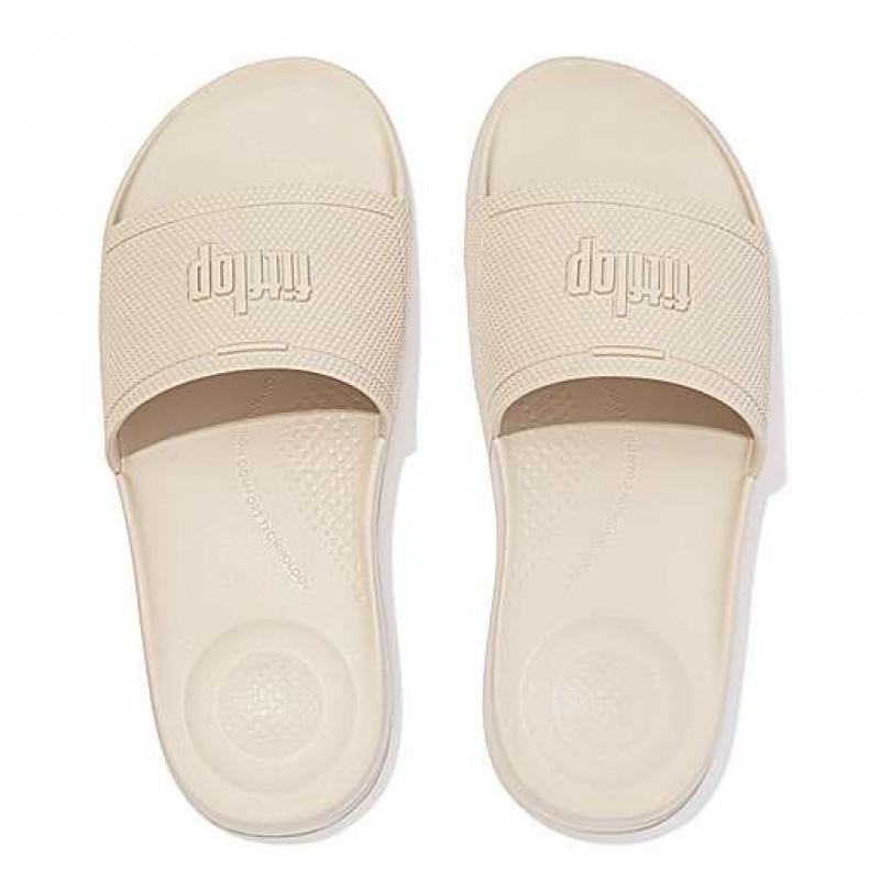 Lemon FitFlop IQUSHION Pool Women's Slides | IU0347651