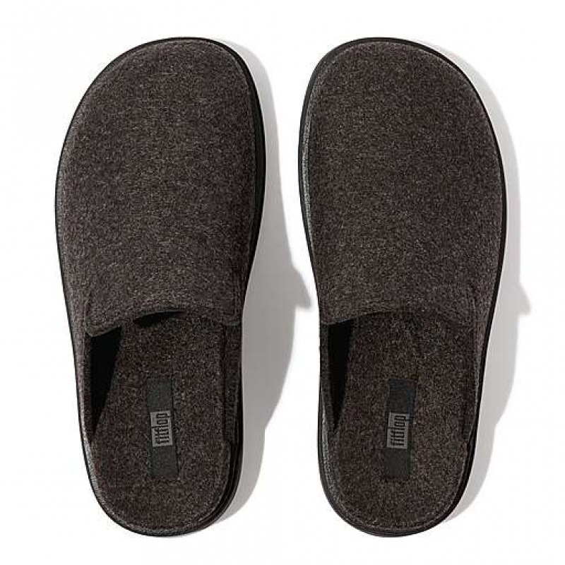 Red FitFlop GEN-FF e01 Felt Women's Slippers | UZ6430728