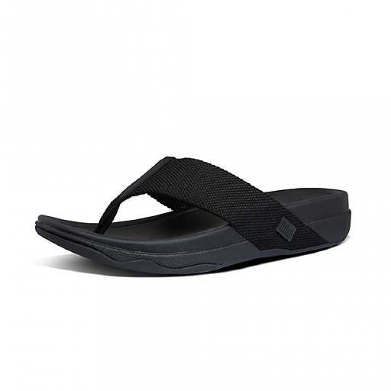 Red FitFlop SURFER Toe-Post Men's Sandals | QG7429580