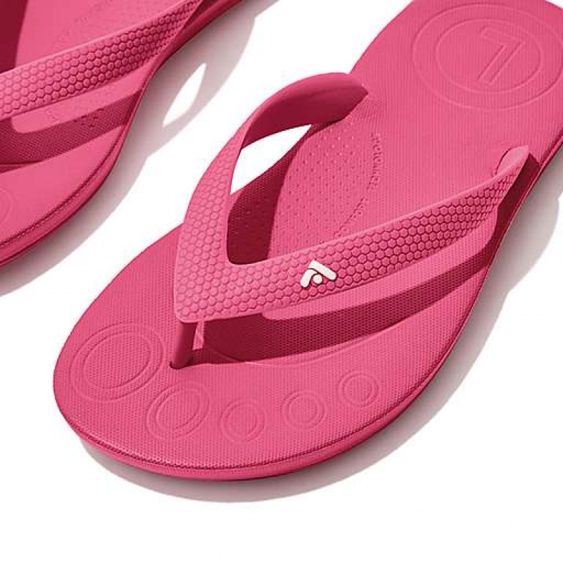 White FitFlop IQUSHION Ergonomic Kids' Flip Flops | QK3829746