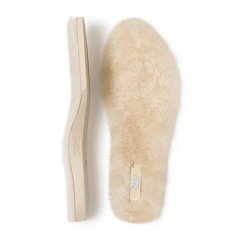 White FitFlop WONDERWELLY Luxe Shearling Insoles - 1 Pair Women's Boots | RJ2138704